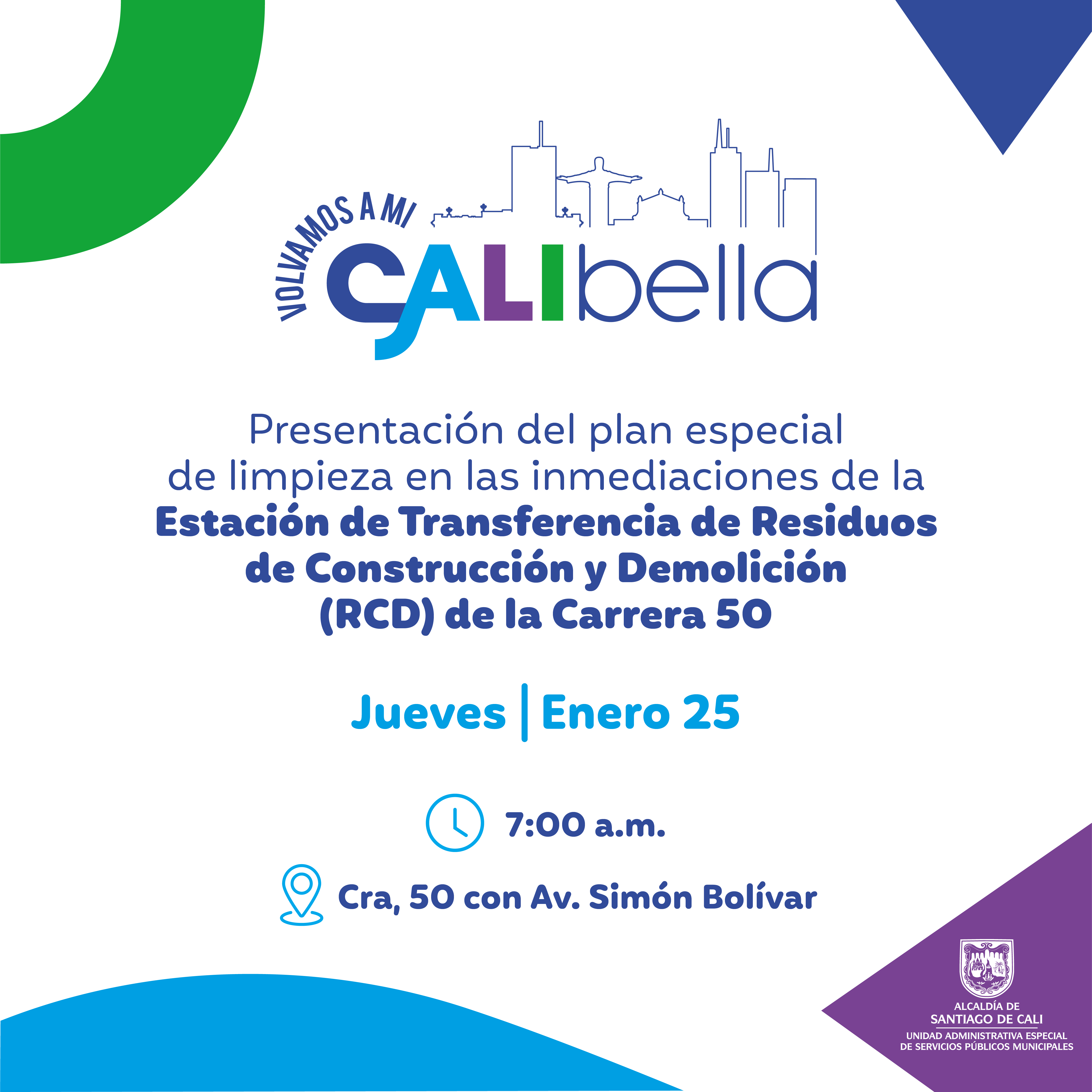 Plan especial de atención en la Estación de Transferencia y alrededores Plan especial de atención en la Estación de Transferencia y alrededores