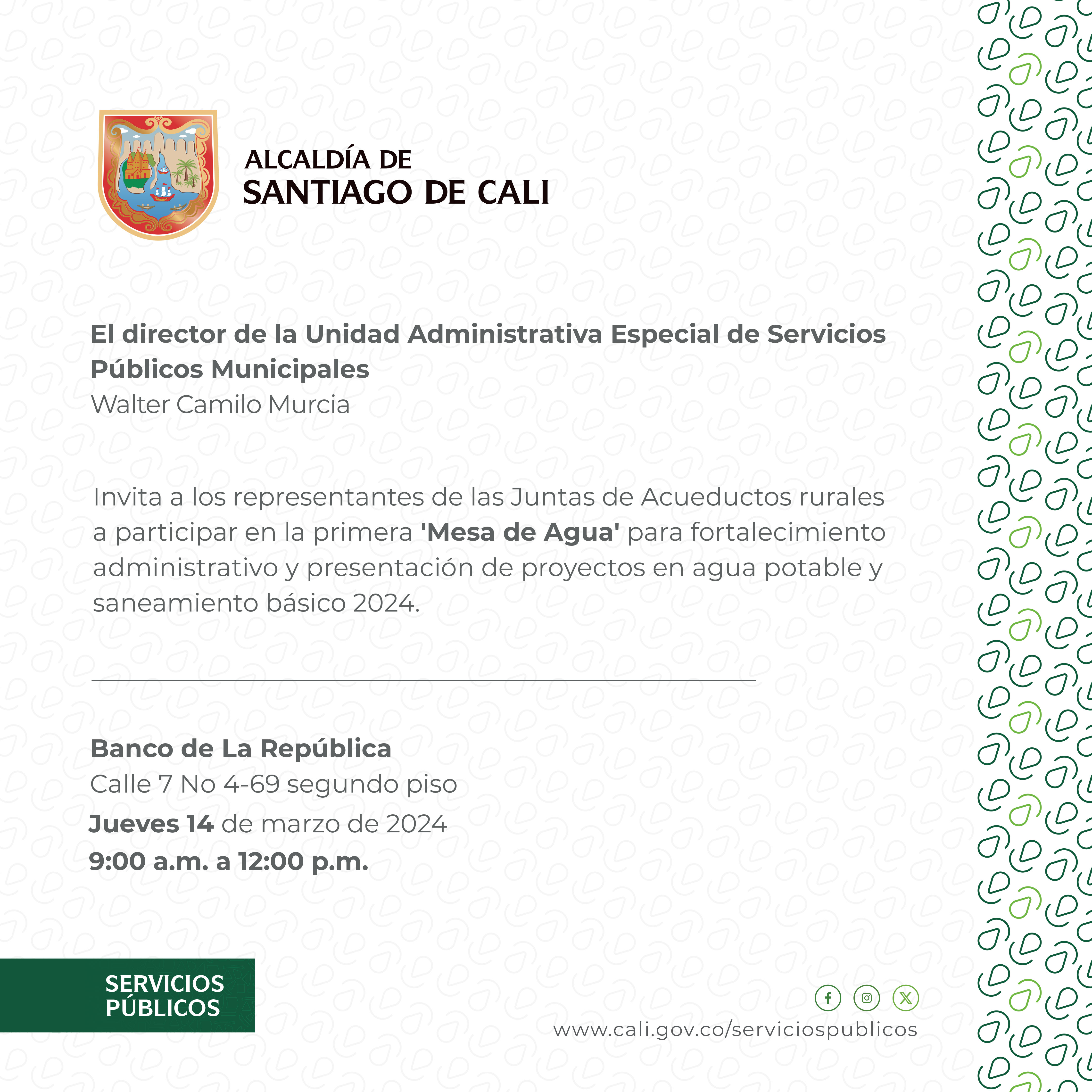 Primera mesa de agua 2024 Primera mesa de agua 2024