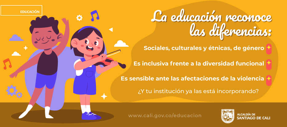 La educación reconoce las diferencias