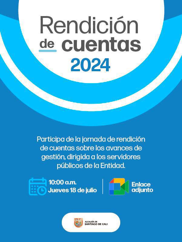 Rendición de cuentas 2024 Rendición de cuentas 2024