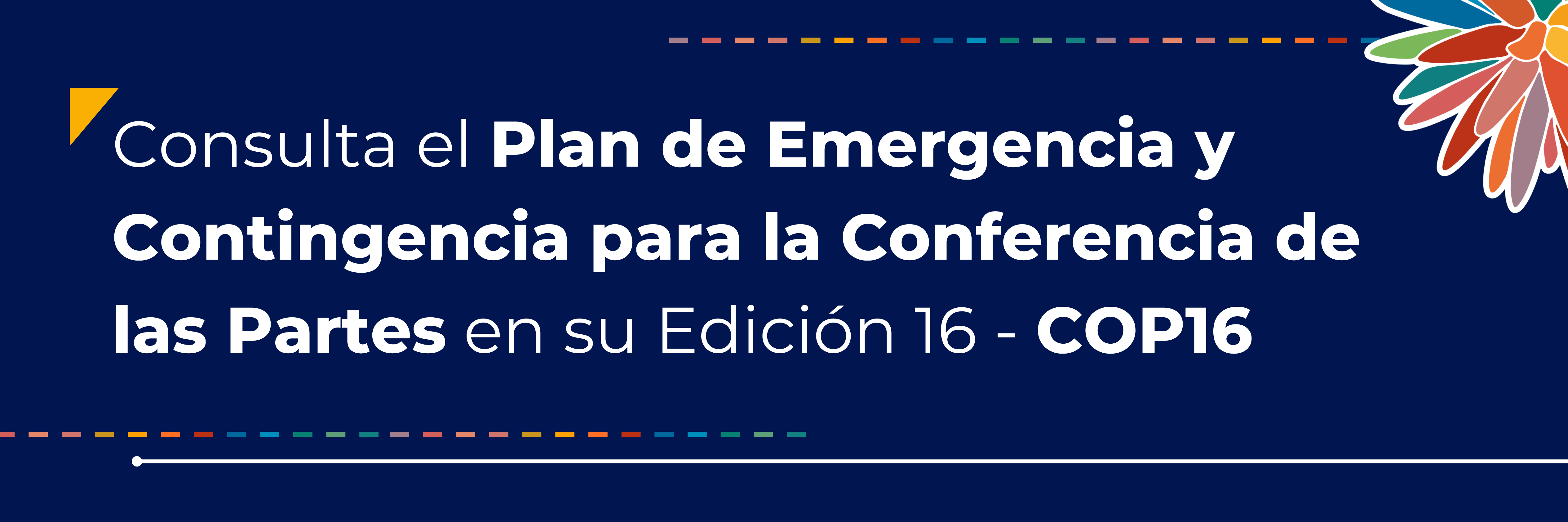 Listo Plan de Emergencia COP 16 Listo Plan de Emergencia COP 16