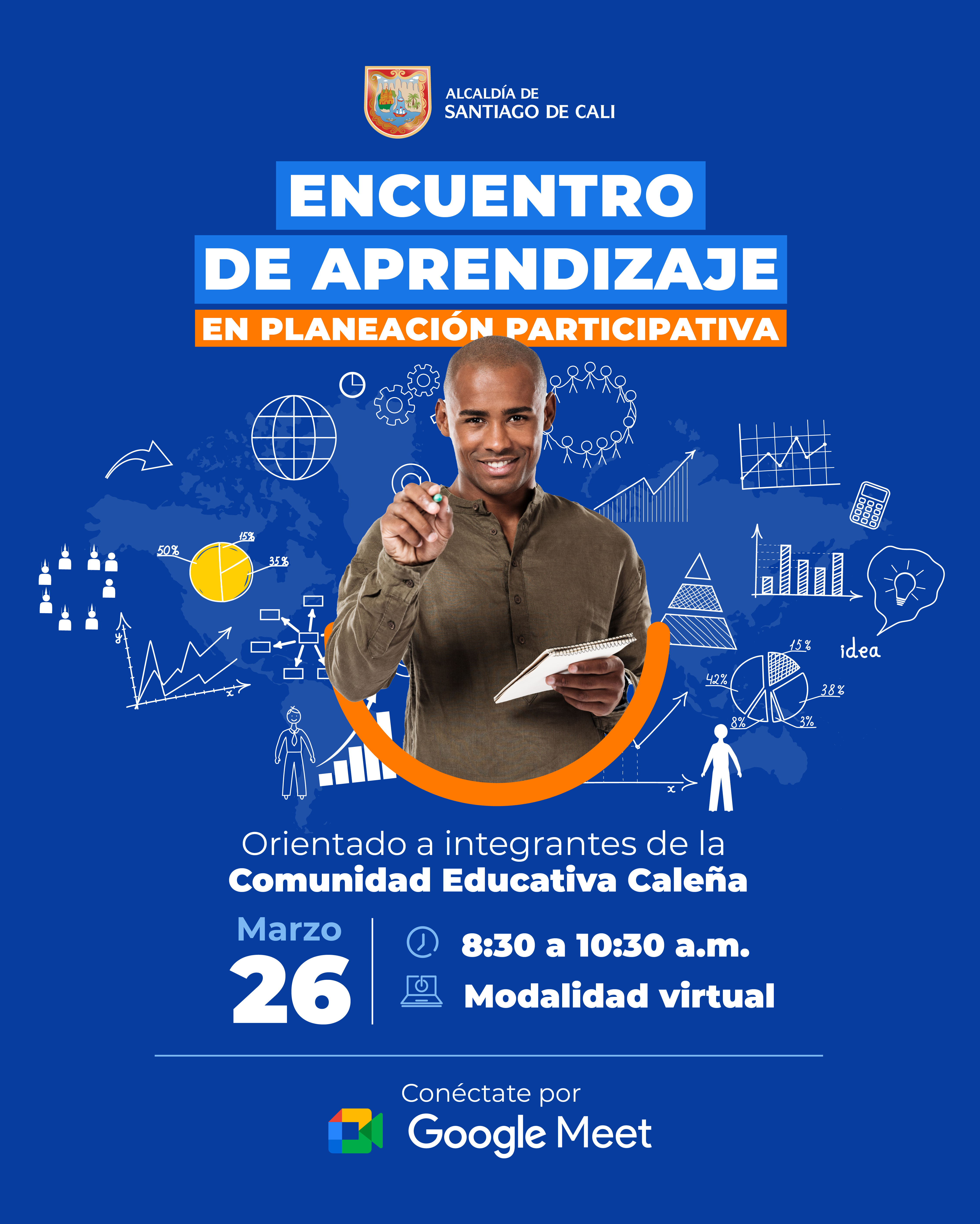 Conéctese mañana 26 de marzo a los espacios de aprendizaje en promoción participativa y control social