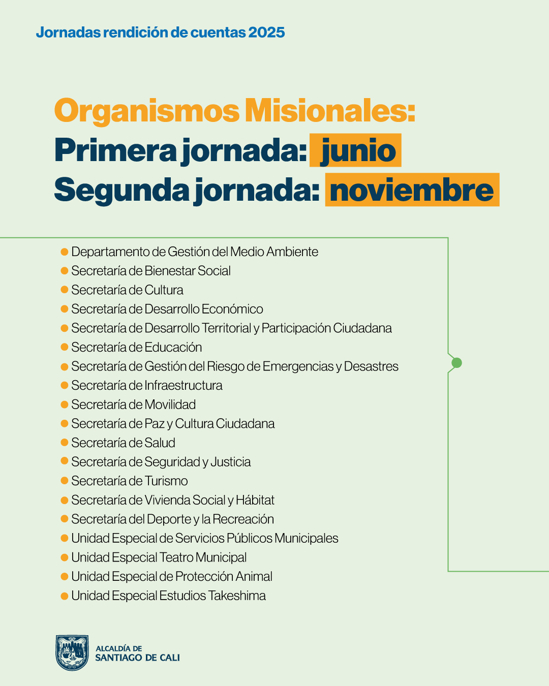 Participa en los espacios de rendición de cuentas de la Alcaldía de Cali para este 2025