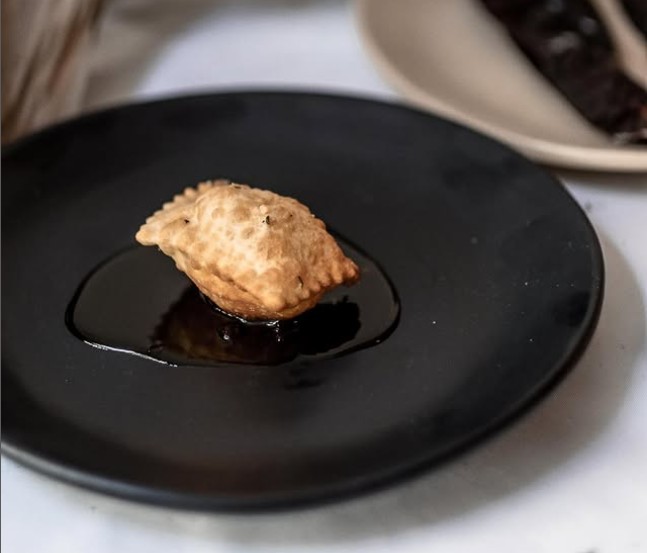 Raviolis de chontaduro - Sanduchería del Escudo Raviolis de chontaduro - Sanduchería del Escudo