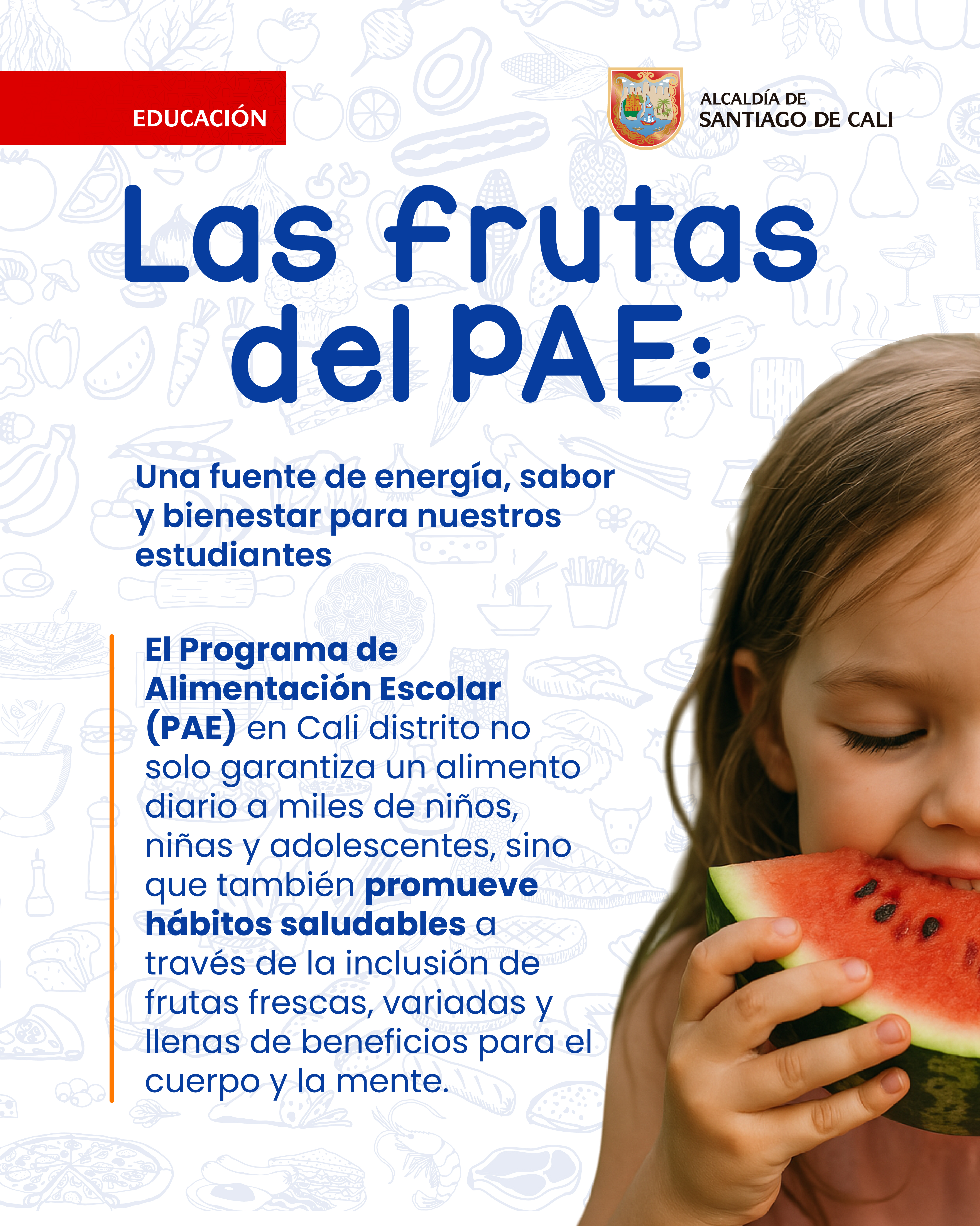 BENEFICIOS DE LAS FRUTAS 1 Canales de atención PAE