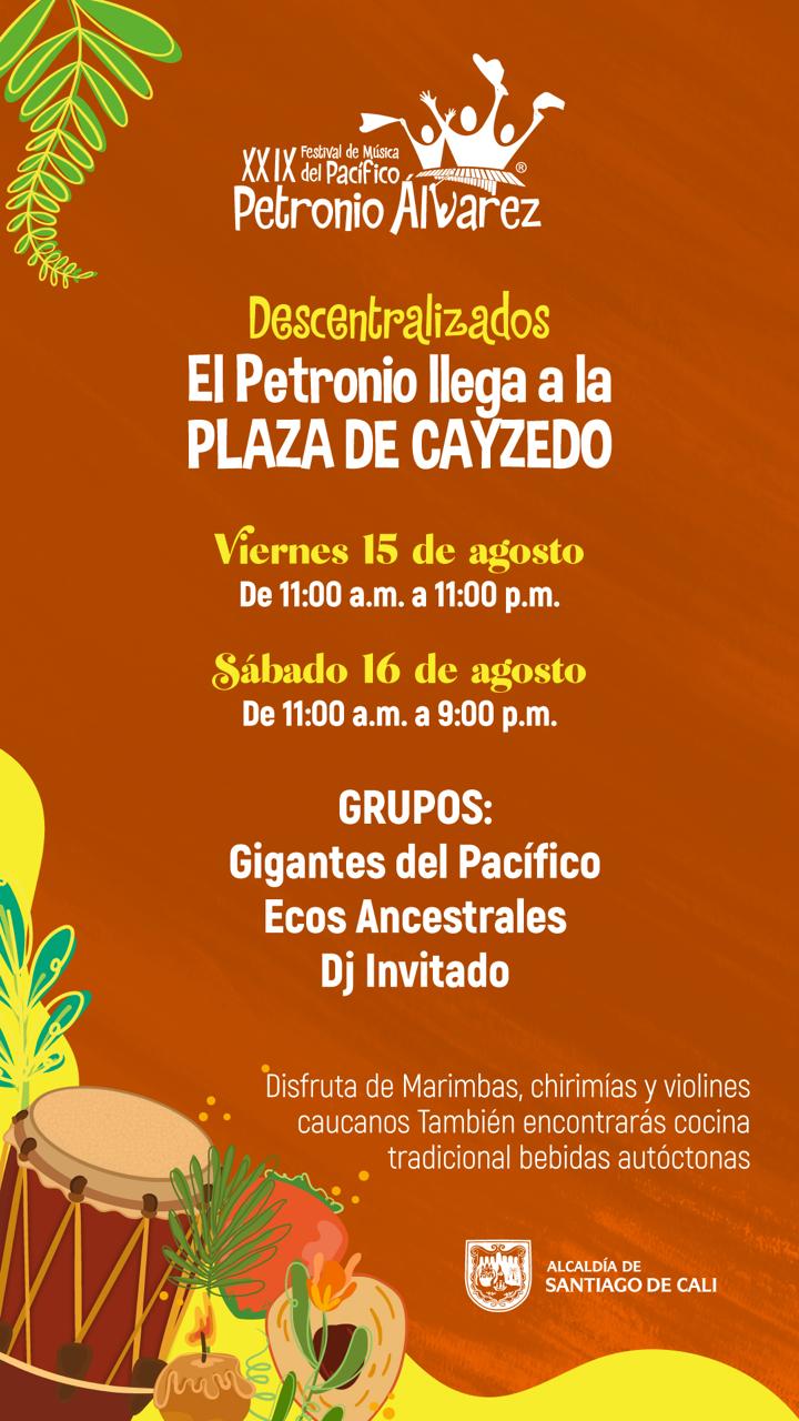 El Petronio llega al corazón de Cali: música, sabores y tradición en la Plaza de Cayzedo El Petronio llega al corazón de Cali: música, sabores y tradición en la Plaza de Cayzedo