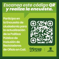 Encuesta de participación ciudadana para la actualización de la Política Pública de Recicladores de Oficio en Santiago de Cali