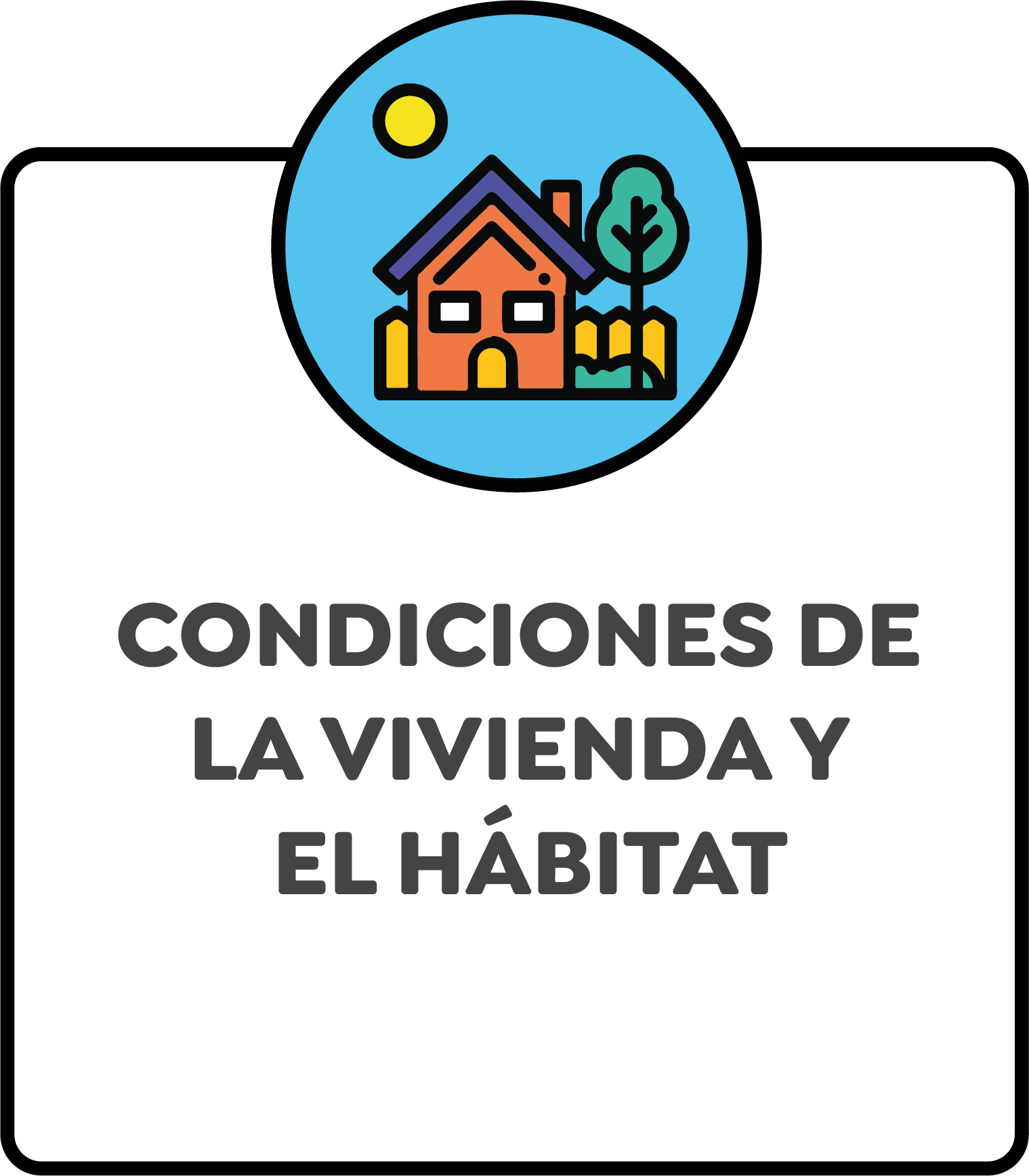 BOTONES CONDICIONES DE LA VIVIENDA BOTONES CONDICIONES DE LA VIVIENDA