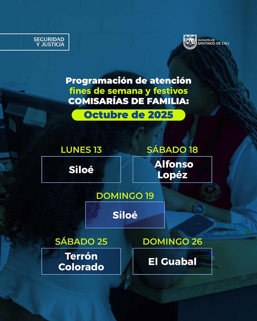Atencion servicios comisarias de familia 2 Atencion servicios comisarias de familia 2