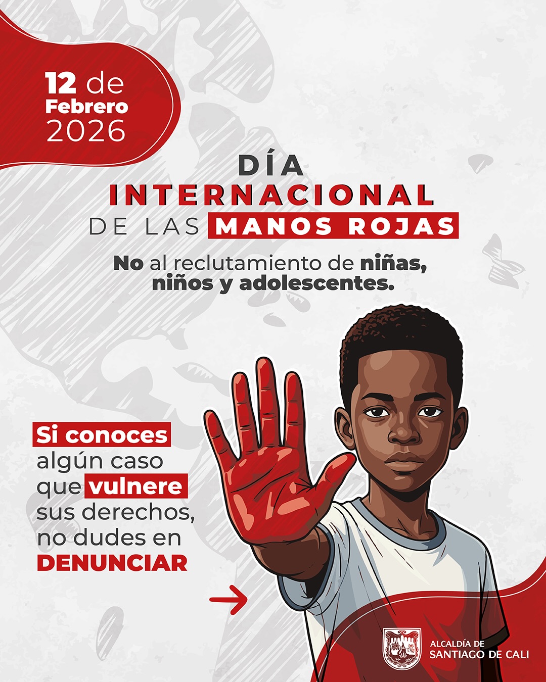 Denunciar, salva vidas: Alcaldía de Cali invita a reportar amenazas de reclutamiento de menores de edad