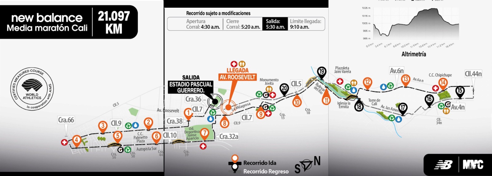 Cali corre hacia una nueva historia: llega la edición 26 de la ‘Media Maratón’ más importante del suroccidente colombiano Cali corre hacia una nueva historia: llega la edición 26 de la ‘Media Maratón’ más importante del suroccidente colombiano