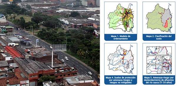 Mapas con información geográfica del POT están disponibles en el ...