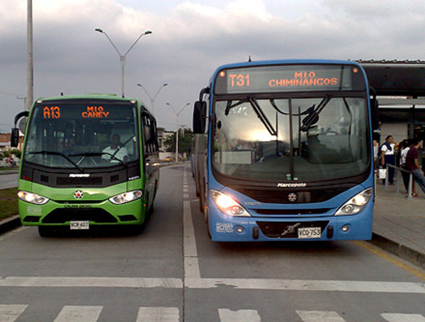 Metrocali modifica varias rutas pre-troncales y alimentadoras