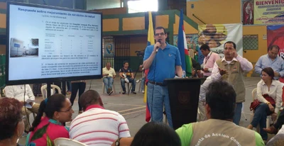 En Consejo Comunitario de la Comuna 7, Secretario de Salud respondió a habitantes