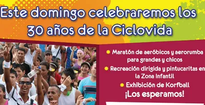 Ciclovida Cali celebrará por lo alto sus 30 años de historia