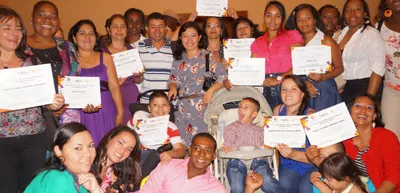 Culminó capacitación para formación de cuidadores de personas con discapacidad