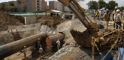 Obra de empalme en la tubería de Transmisión Sur (TTS) avanza según cronograma