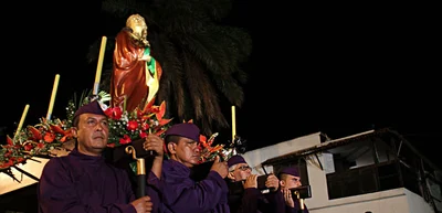Procesión del Miércoles Santo en Cali, una de las más concurridas de Colombia