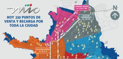 21 nuevos puntos de venta y recarga de tarjetas MIO