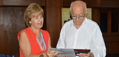 Tributo en vida al Cronista de la ciudad, Edgar Vásquez Benítez