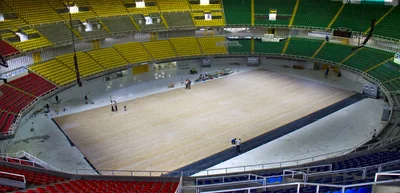 Se instala maderamen en el coliseo El Pueblo, epicentro del  próximo mundial de fútsal en Cali