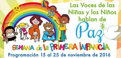 Cali disfrutará de la IV semana de la primera infancia. Las Voces de los niños hablan de Paz