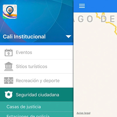 Cali Institucional, una aplicación móvil que te enseña la ciudad.