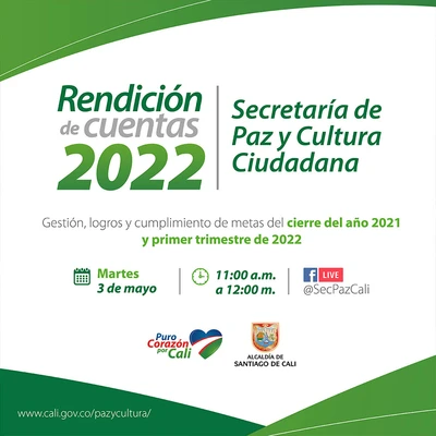 ¡El 3 de mayo te rendiremos cuentas!