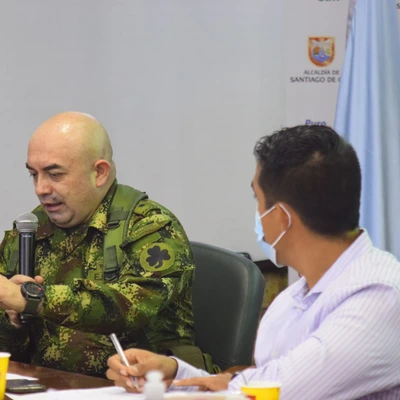 Alcaldía coordina acciones interinstitucionales para garantizar seguridad y orden público este 28 de abril