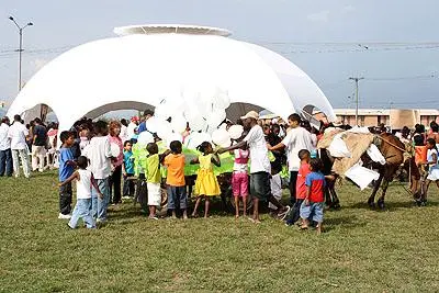 POTRERO GRANDE TIENE SU PROPIA 'CARPA DE LA PAZ'