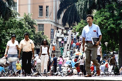 REFUERZAN CULTURA CIUDADANA EN EL CENTRO DE CALI CON AGENTES CÍVICOS