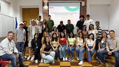 Universitarios de Ibagué y Armenia conocieron cómo se gestiona  la información geográfica en Cali