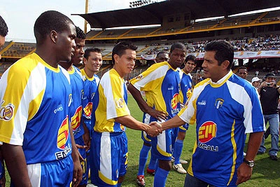 DEBUT CON VICTORIA DEL DEPOR AGUABLANCA F.C. EN EL PASCUAL GUERRERO