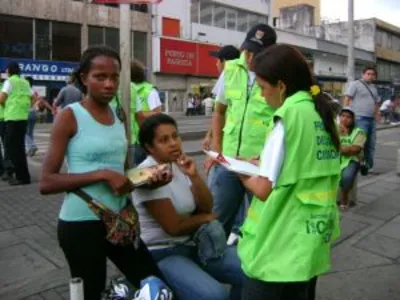PROMOTORES DE CULTURA CIUDADANA: COMPROMETIDOS HACIENDO DEL MIO UN ENTORNO SALUDABLE