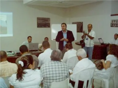 DIRECTOR (E) DEL DAGMA PACTA COMPROMISOS CON PROFESIONALES ESPECIALIZADOS DE LOS CALI