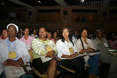 “UNIDAS EN MINGAS COMO LO HACÍAN NUESTROS ANCESTROS, PODEMOS LLEGAR A NUESTRA META ANHELAD
