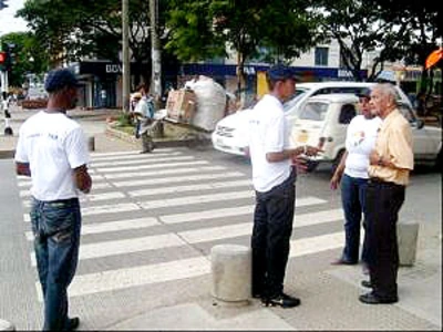 POLICÍA METROPOLITANA PROMUEVE LA CULTURA MIO