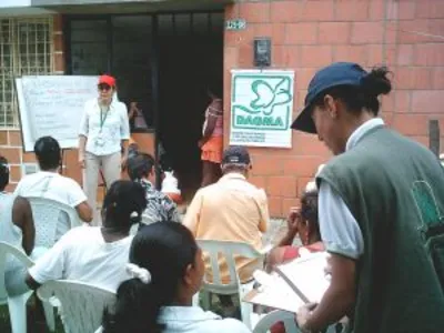LÍDERES DE LA COMUNA 17  DE CALI DESTACAN LABOR AMBIENTAL DEL DAGMA