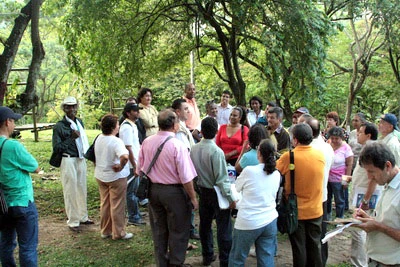 GESTORES DE CIUDAD VISITARON EL PARQUE DEL ACUEDUCTO