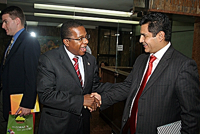 REPRESENTANTE DE LA EMBAJADA DE ESTADOS UNIDOS VISITÓ AL ALCALDE