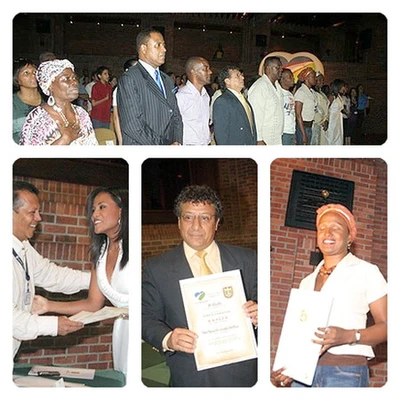 AFRODESCENDIENTES DESTACADOS RECIBEN RECONOCIMIENTO A SU TRABAJO