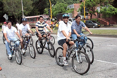 Alcalde se propone reunir más de 3.000 ciclistas en la “Bicicletada”