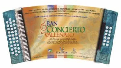 Primer concierto vallenato de Corfecali con una gran nómina