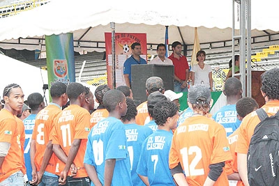 Se Inauguró I Copa de Futbol Potrero Grande