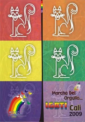 Marcha LGTBI Cali 2009 bate tus alas y cambia el mundo