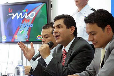 Alcalde intercedió por pequeños transportadores 