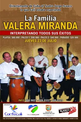 Desde Cuba, la Familia Valera Miranda continuará con la rumba  del ‘VIII Festival de Salsa y Verano’ 