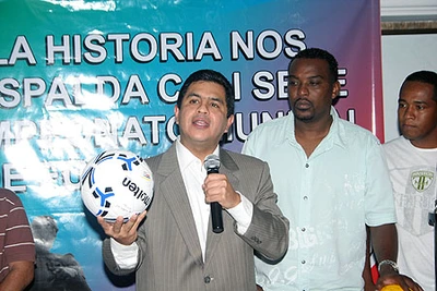 Rueda de prensa para dar a conocer el Comité Organizador del Mundial de Fútbol Sub - 20