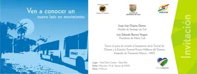 Metrocali abre licitación para la troncal de oriente