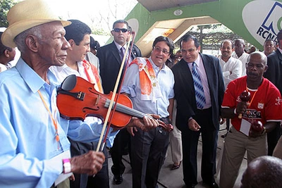 Alcalde, Vicepresidente y mandatarios afro, se tomaron el Petronio